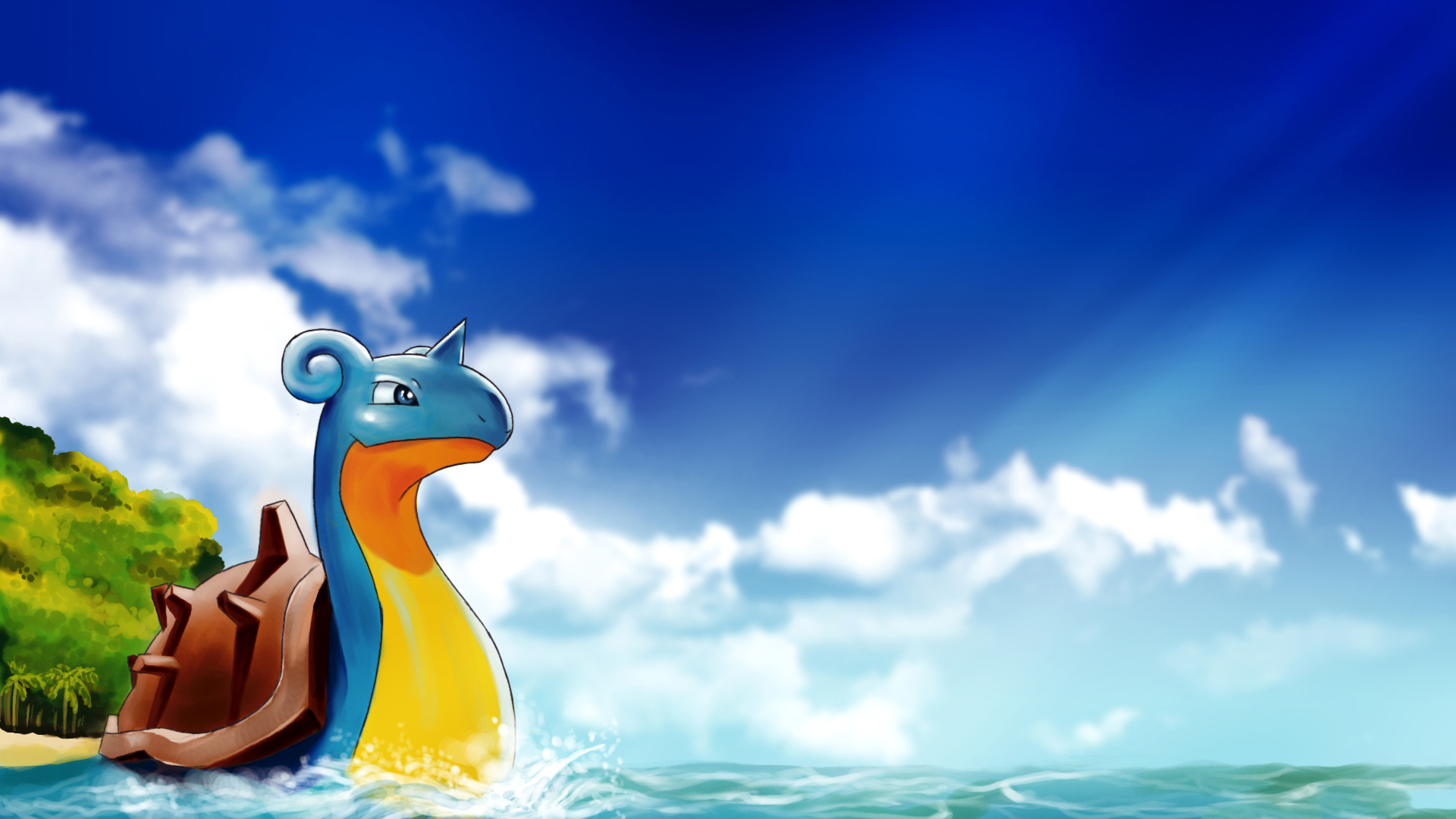 HD Wallpaper of Lapras The Majestic Pokémon of the Sea by CHUBBYKITTY