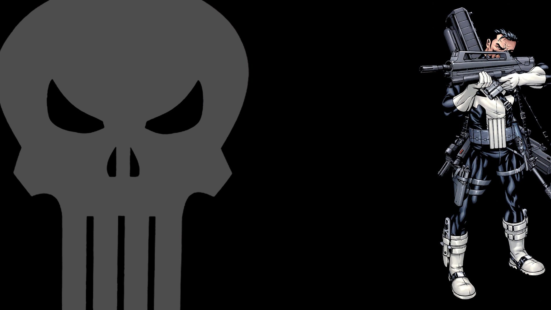 Punisher Tapeta HD Tło 1920x1080 ID644258 Wallpaper Abyss