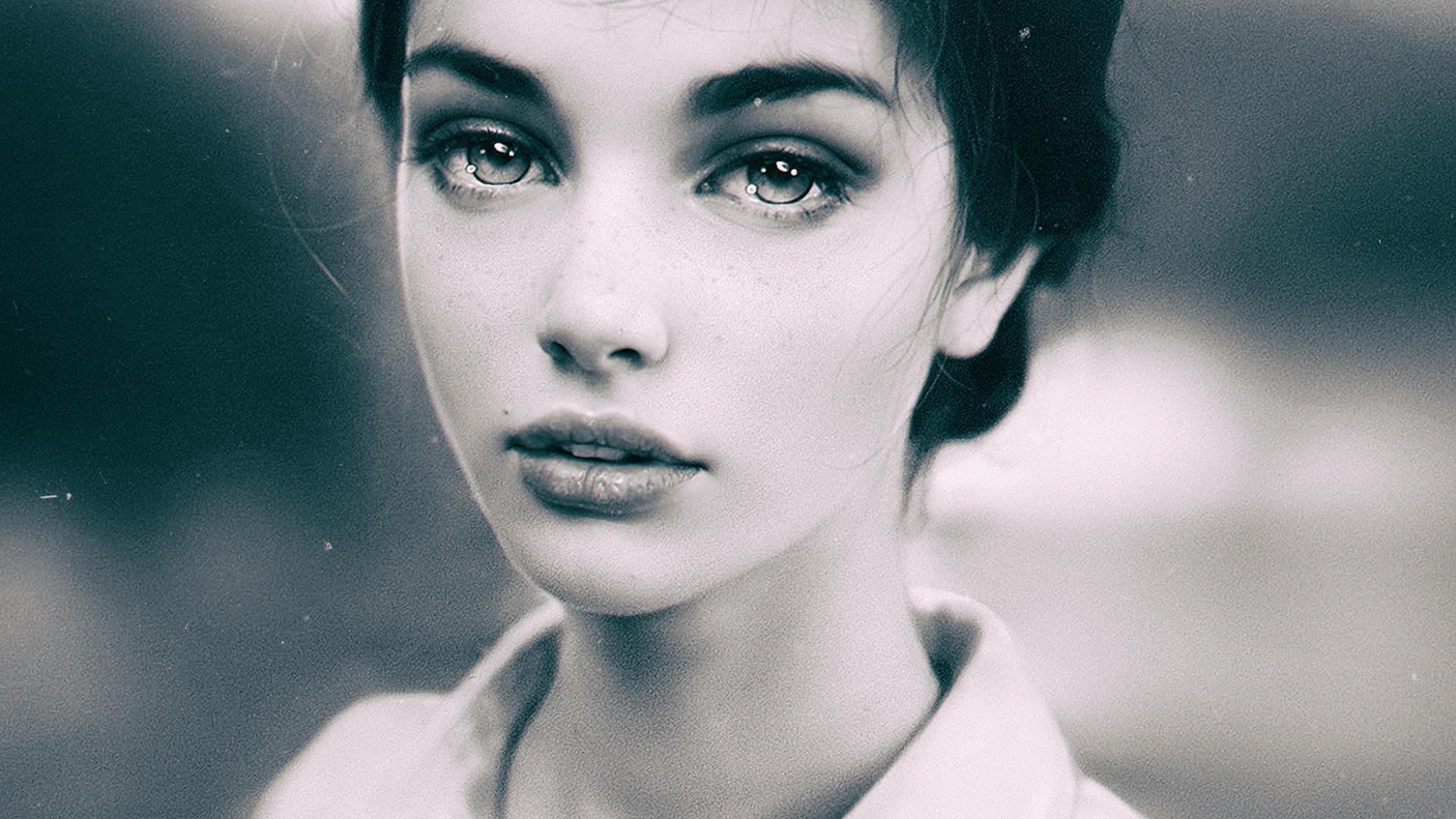 Download Portrait Woman Artistic HD Wallpaper by Irakli Nadar