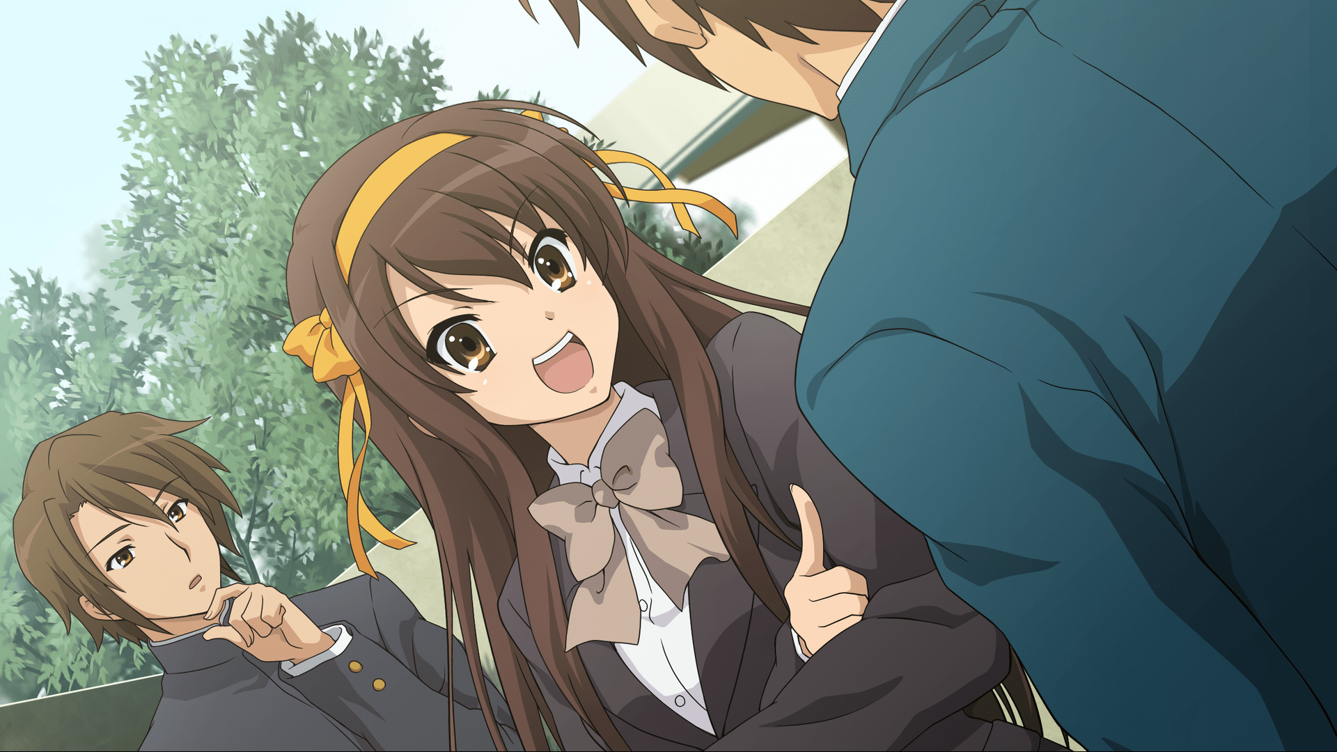 The Melancholy Of Haruhi Suzumiya HD Wallpaper Background Image