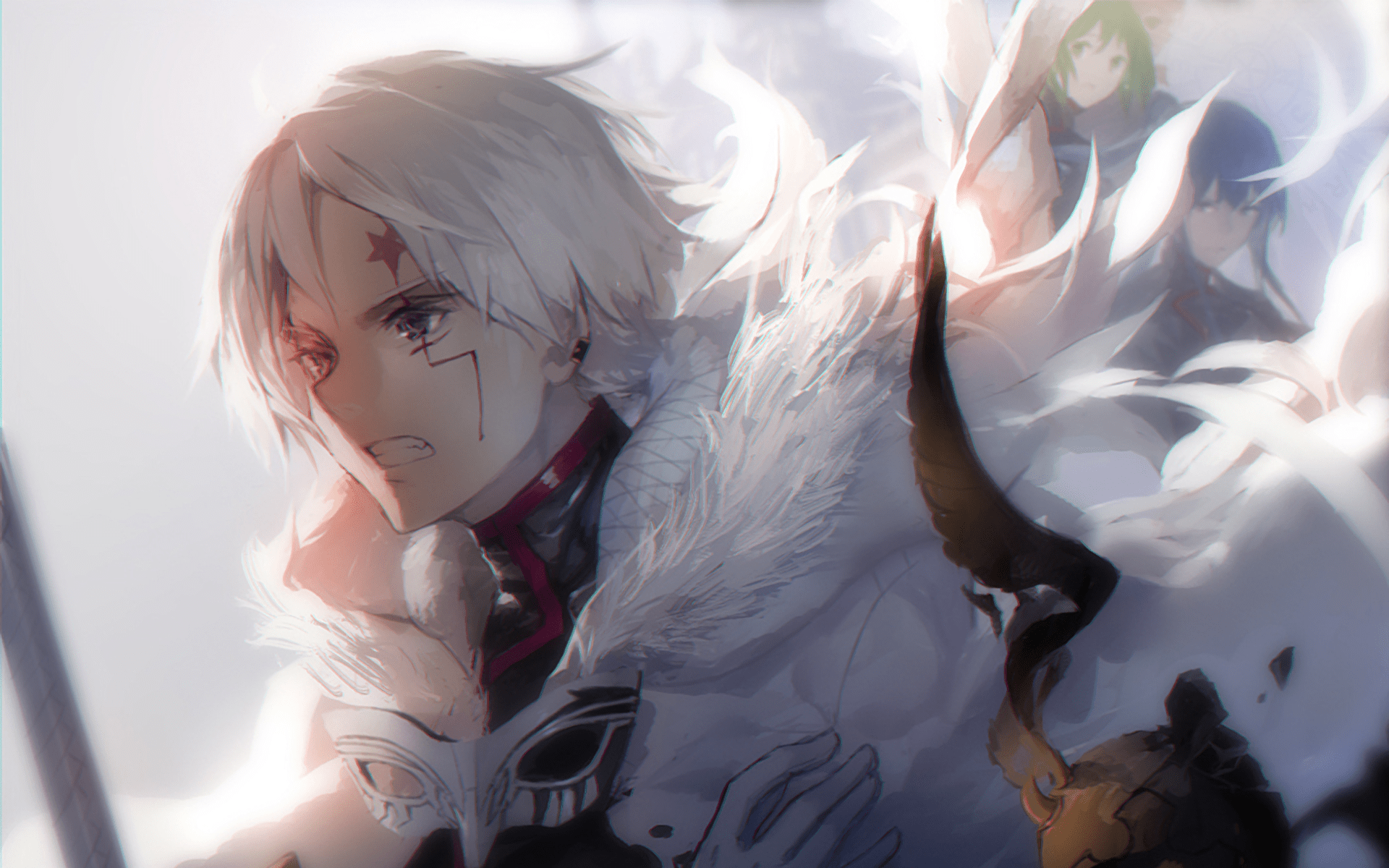 Download Lenalee Lee Yu Kanda Allen Walker Anime D.Grayman HD