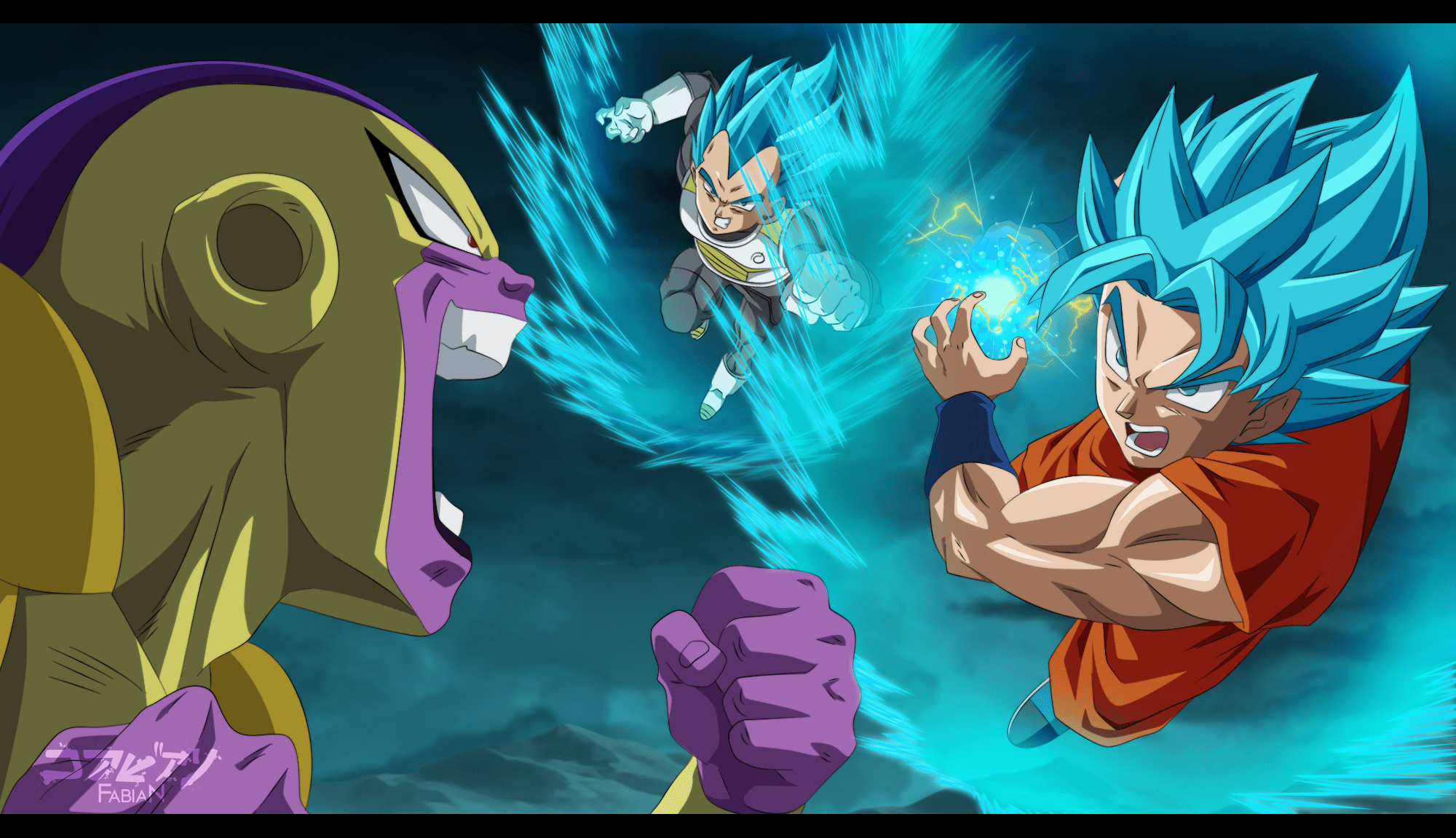 Download Anime Dragon Ball Super HD Wallpaper by Fabian Sandi