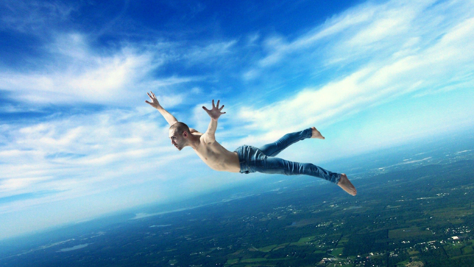 Free Falling HD Wallpaper Background Image 1920x1080 ID751852