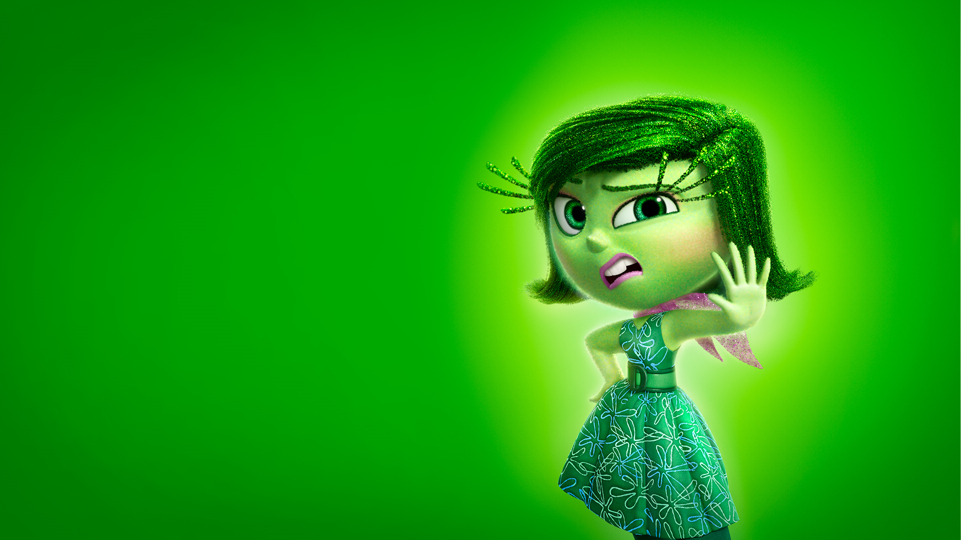 Download Disgust (Inside Out) Movie Inside Out HD Wallpaper