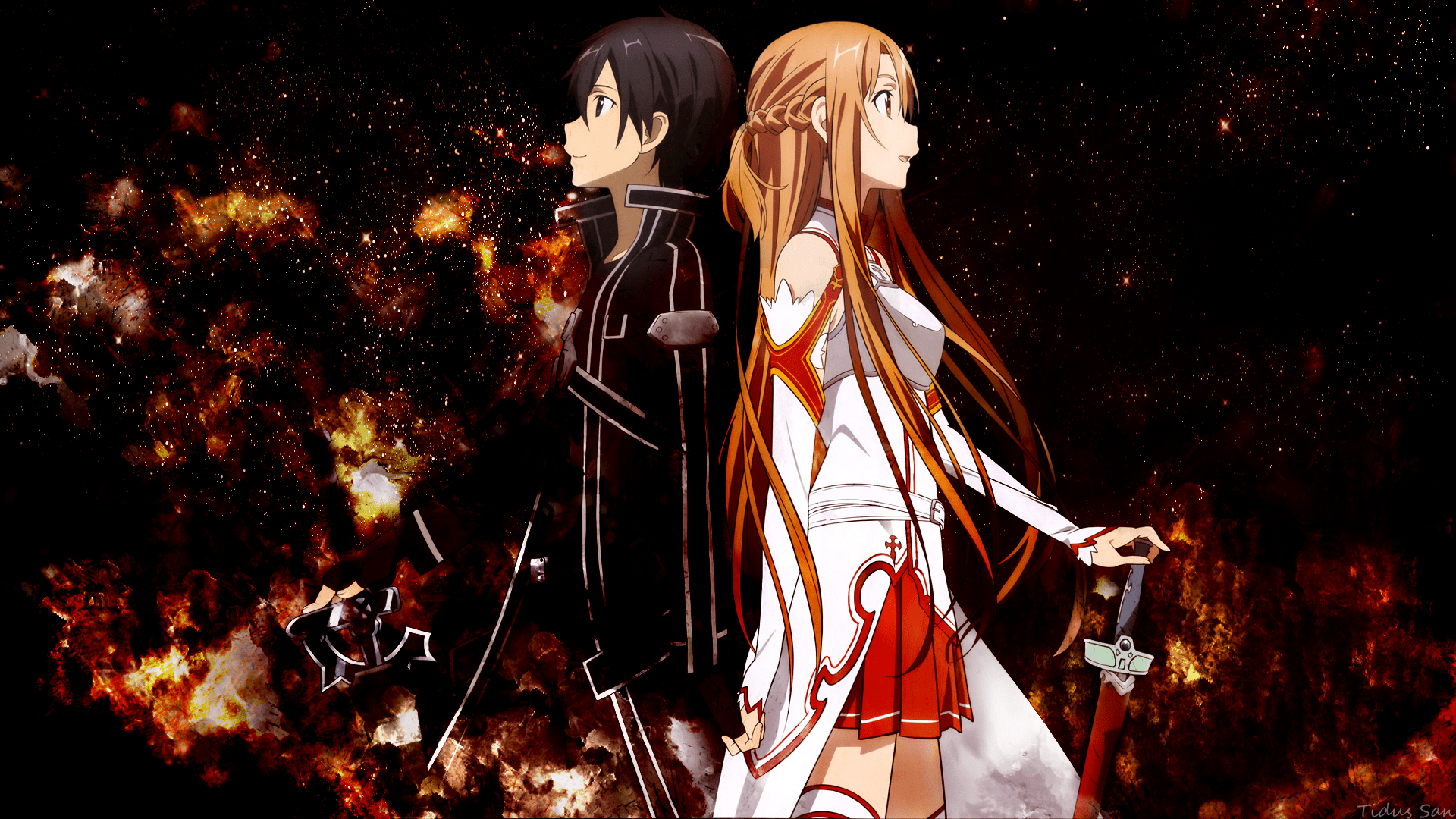 Download Asuna Yuuki Kirito (Sword Art Online) Kazuto Kirigaya Anime