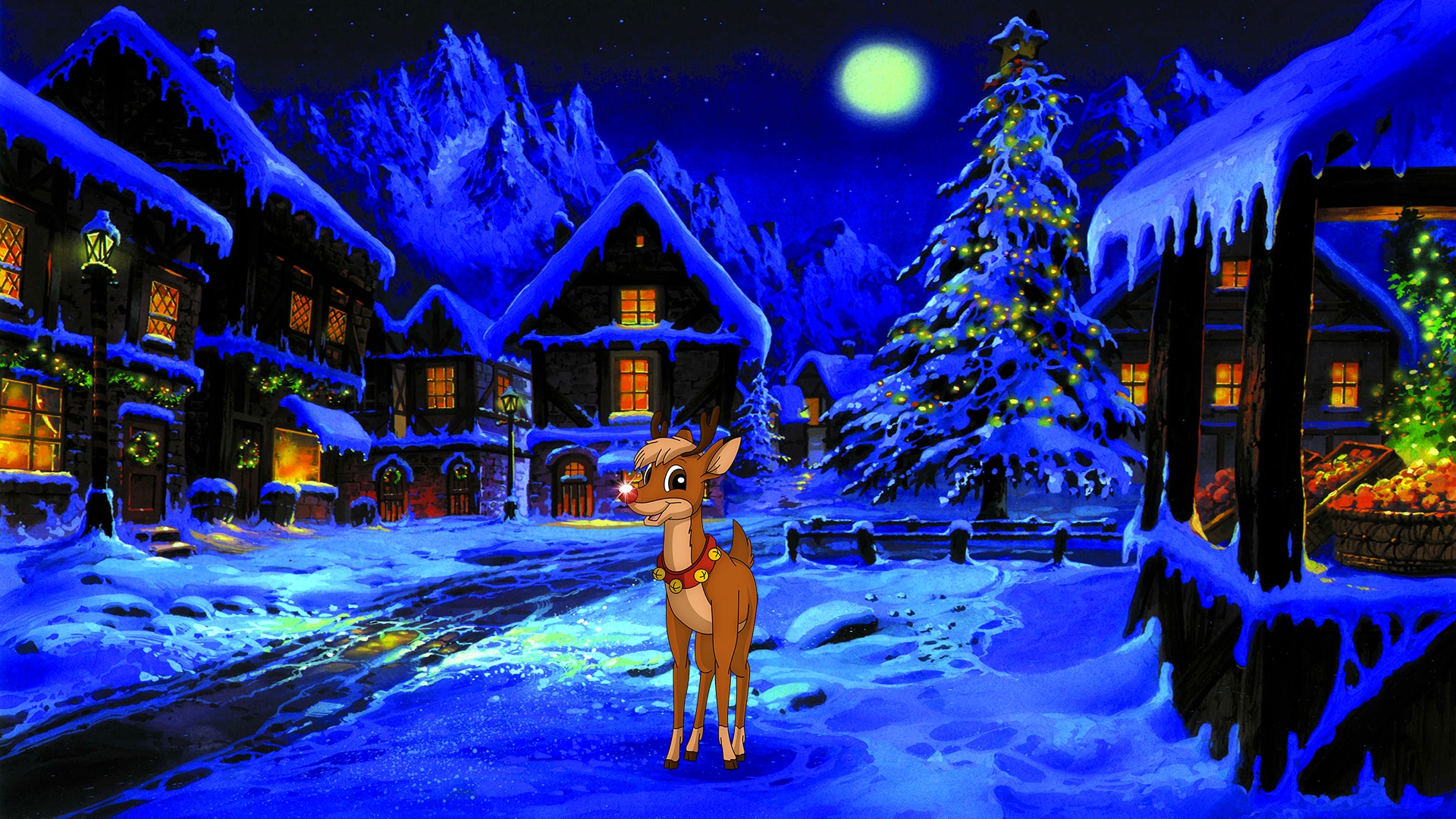 Rudolph The RedNosed Reindeer The Movie HD Wallpaper Background
