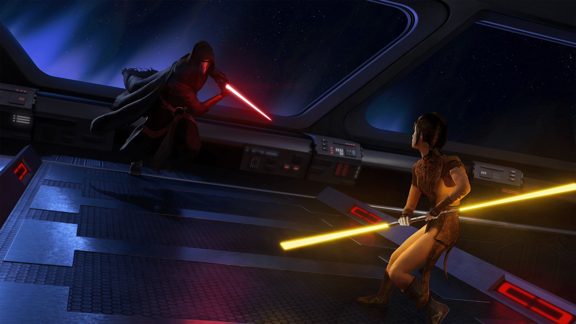 Download Video Game Star Wars Knights Of The Old Republic HD Wallpaper