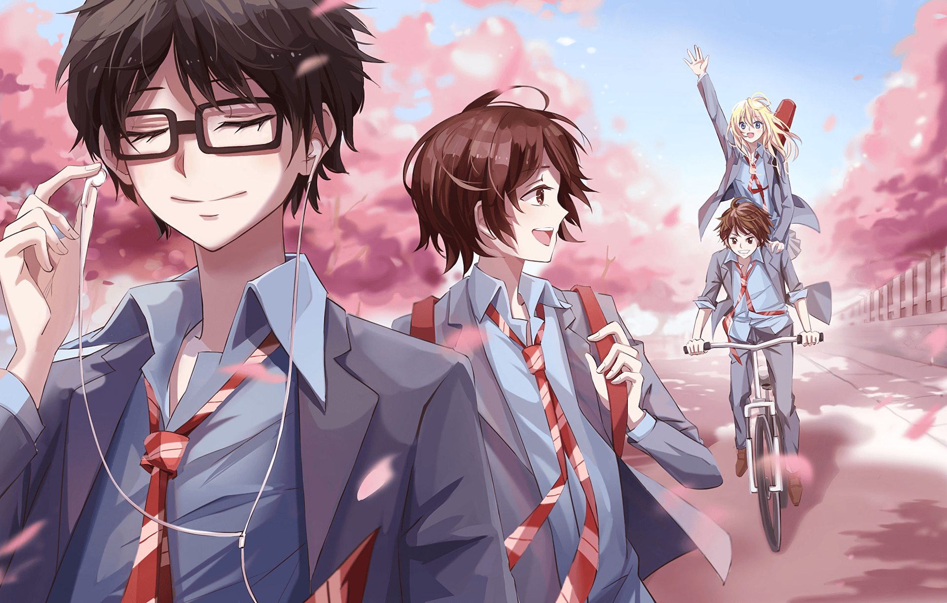 Your Lie In April HD Wallpaper Background Image 1920x1223