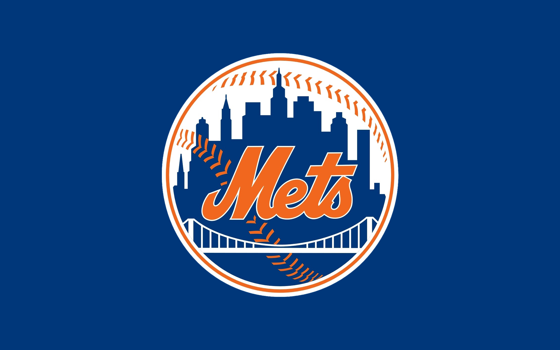 New York Mets Logo HD Desktop Wallpaper