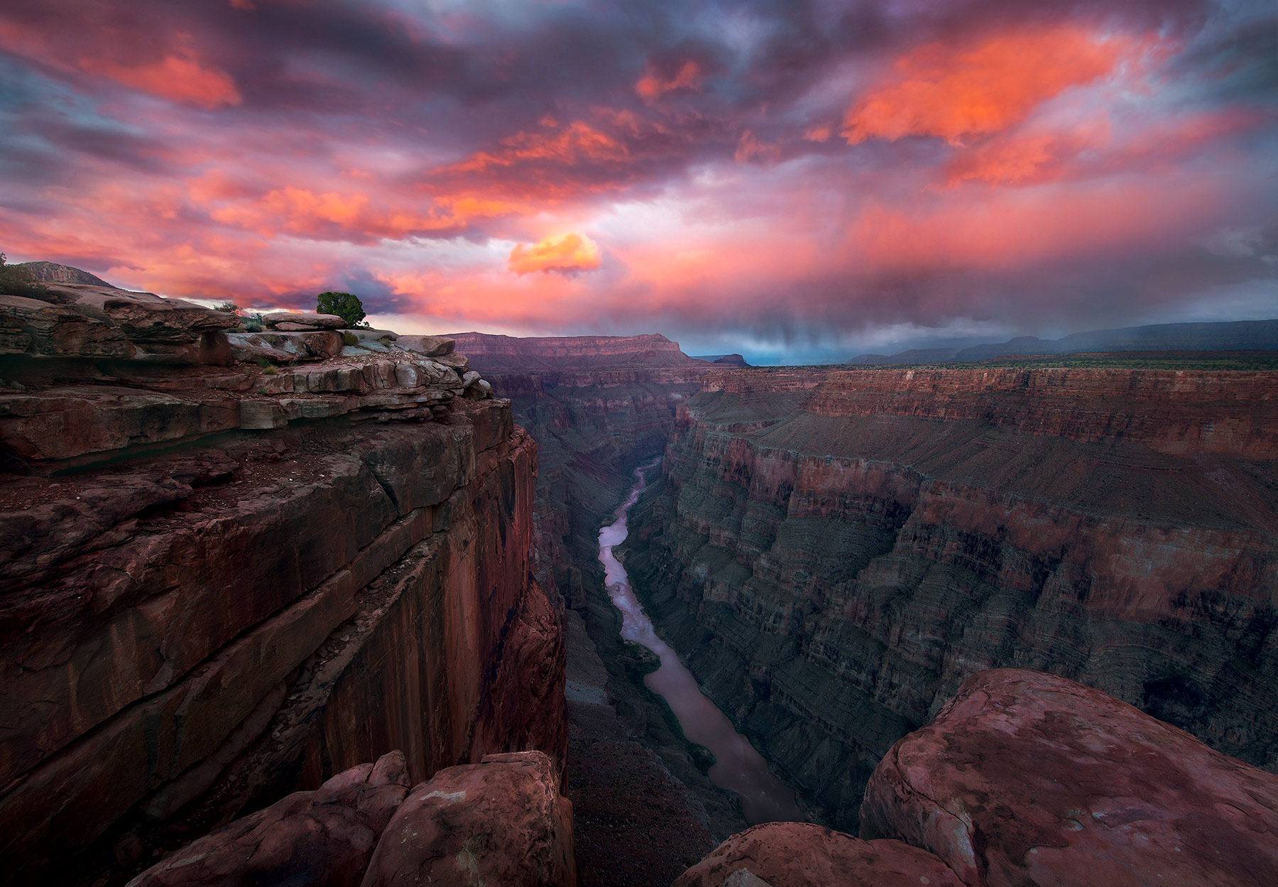 Grand Canyon Sunset Wallpaper and Background Image 1800x1249 ID