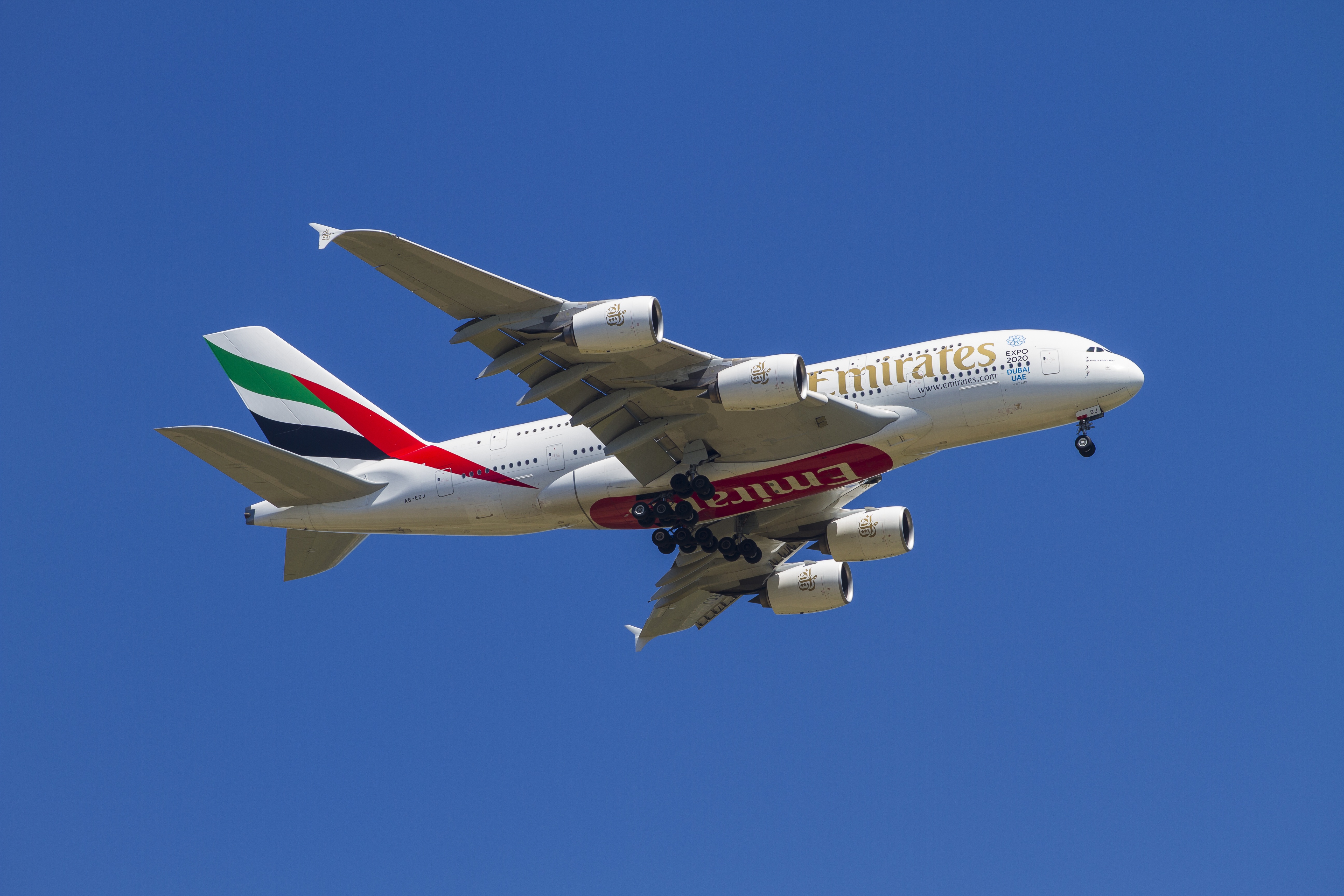 Airbus A380 Wallpaper Emirates