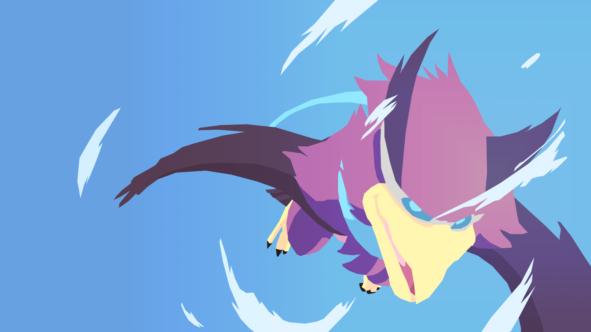 Rivals of Aether Wrastor Minimalist by SlowNebula