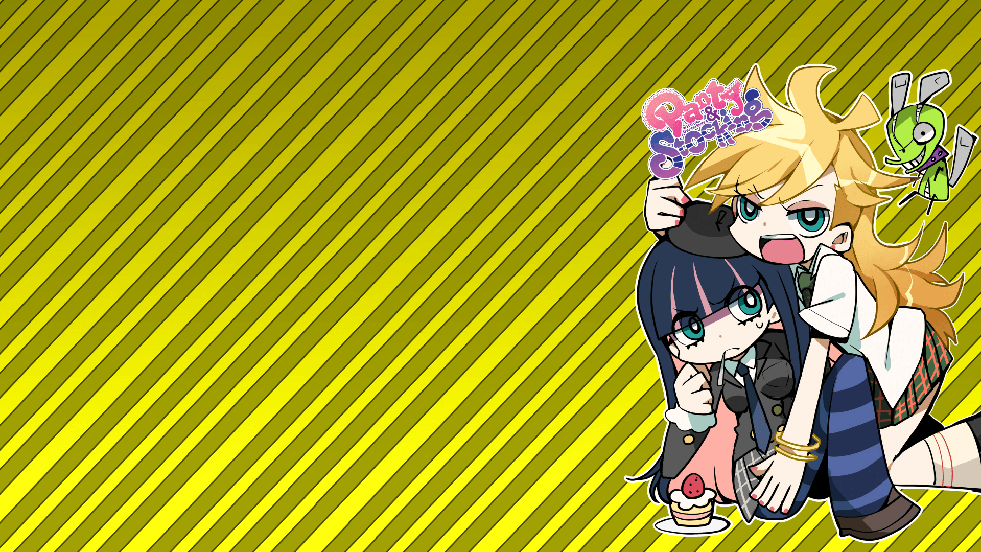 Chuck (Panty & Stocking with Garterbelt) Fondos de pantalla HD y Fondos