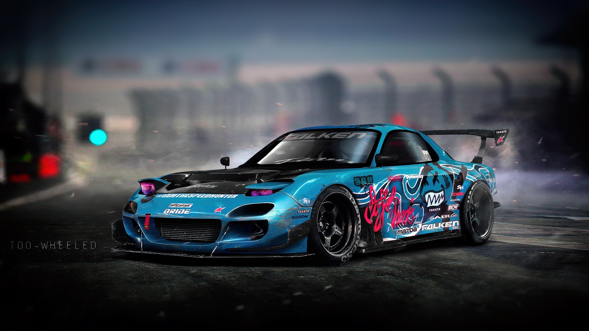 Mazda RX7 HD Wallpaper Background Image 1920x1080