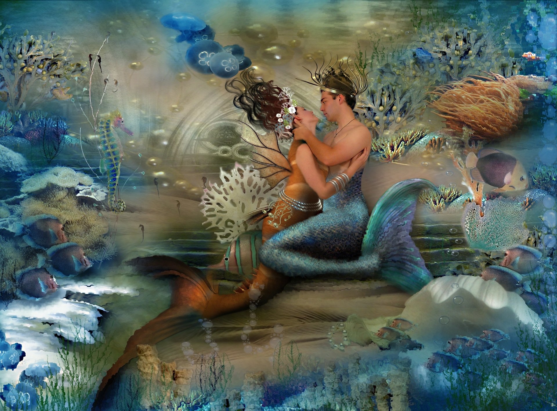 Mermaid HD Wallpaper Background Image 1920x1418 ID993475