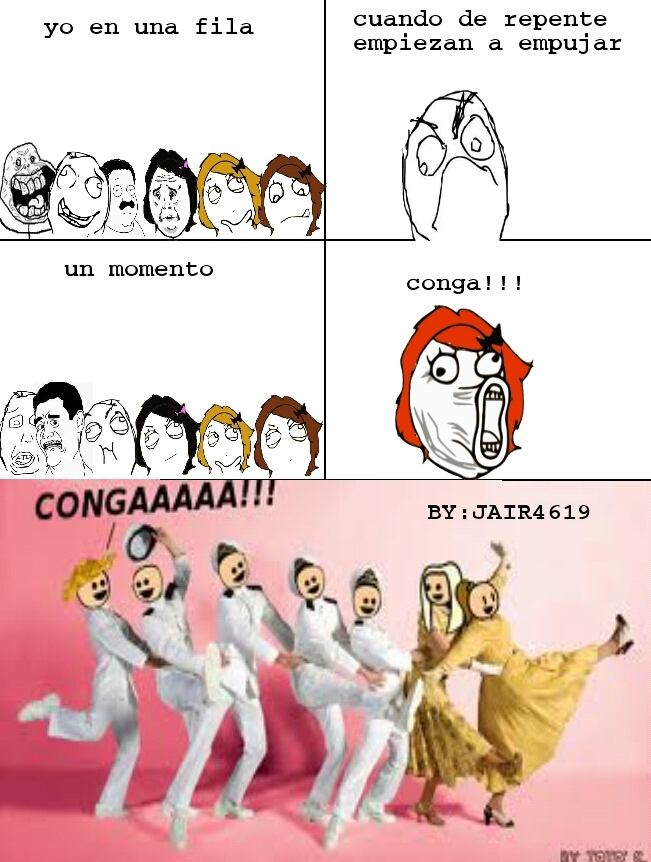 conga!!! Meme subido por jair4619 ) Memedroid