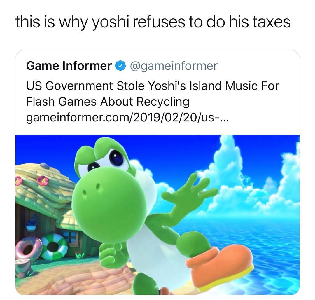 I womder if Nintendo con copyright strike the Us Gov Meme by Singapa