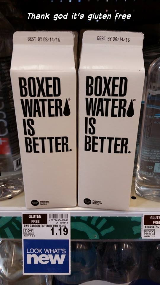 Boxed water Meme by soydolphin ) Memedroid