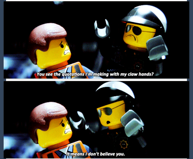The Lego movie. I loved it Meme by BraydenSmith ) Memedroid