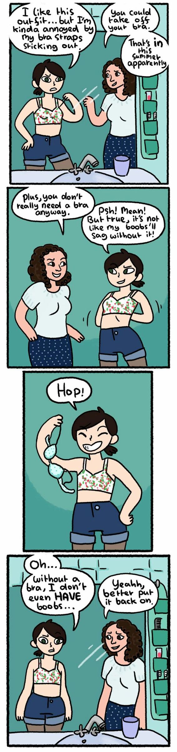 that is why women wear bras Meme by mustafatopi ) Memedroid