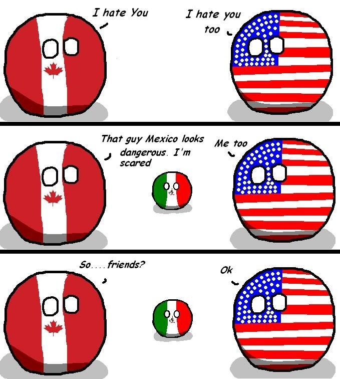 Canada better than USA Meme by Rodr1goT ) Memedroid
