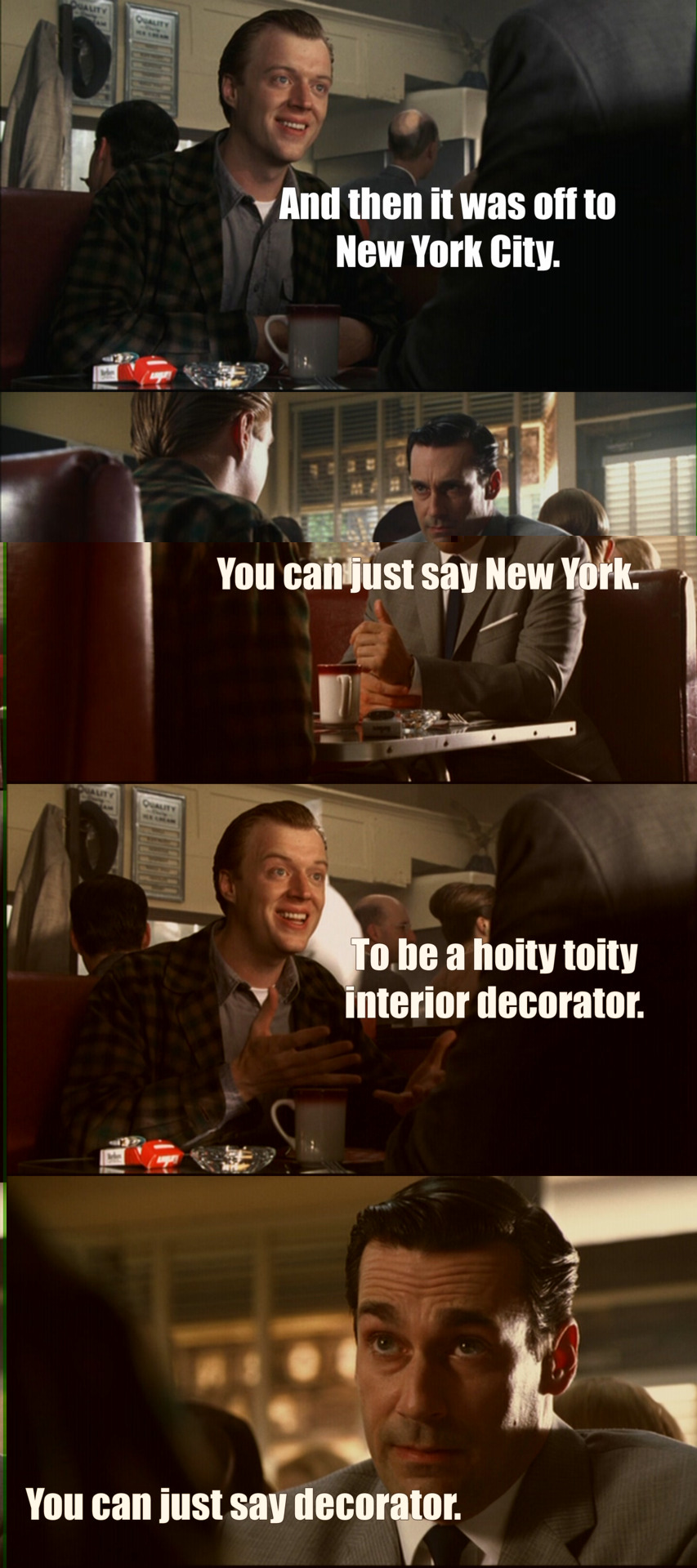Mad Men Meme Michael Ginsberg I Feel Bad For You. Don Draper I