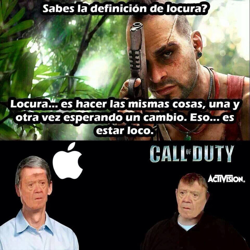 La definición de locura ( síguemey te sigo ) Meme subido por