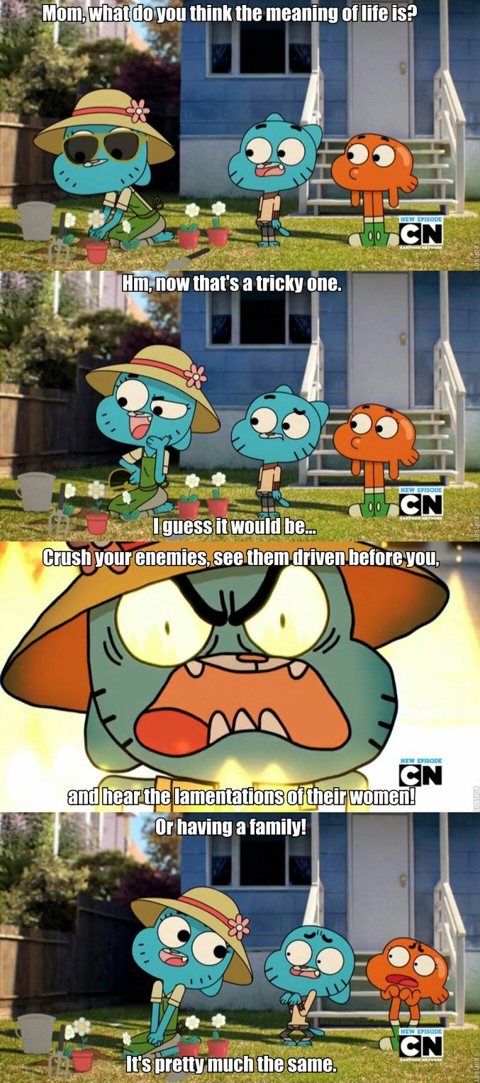 The Amazing World Of Gumball Meme Faces
