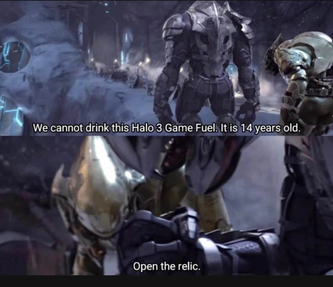 Would you rather have an energy sword or gravity hammer? Meme by