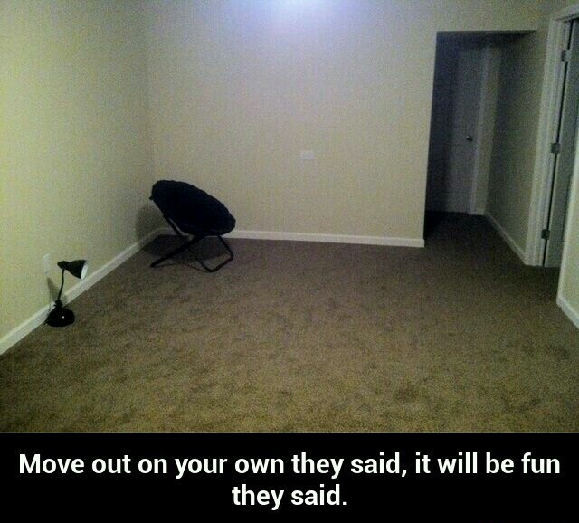 First apartment Meme by soydolphin ) Memedroid