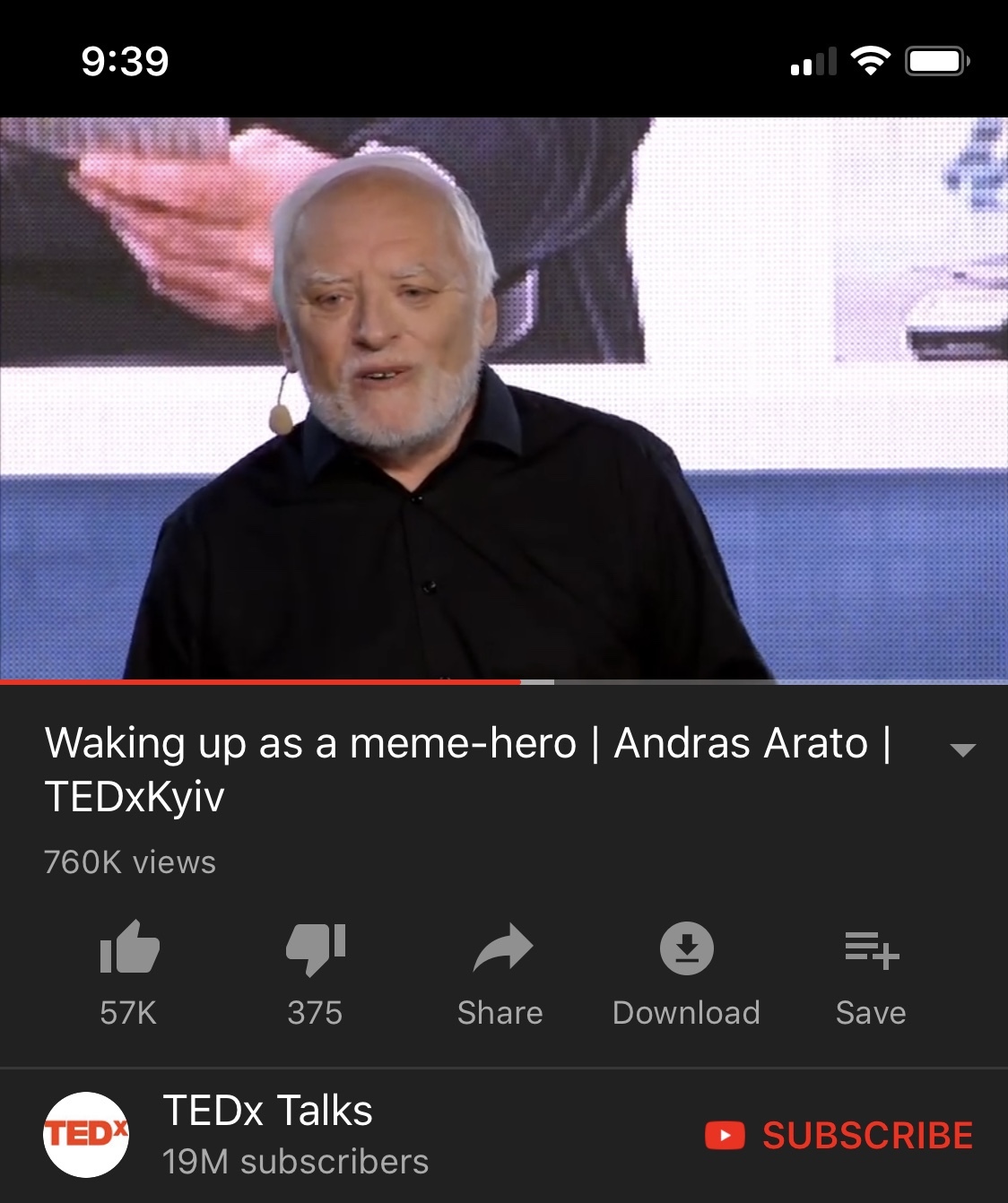 Ted Talk Meme Guy