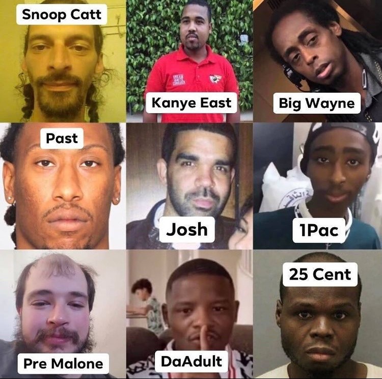 Funny Rapper Names Meme Captions Beautiful