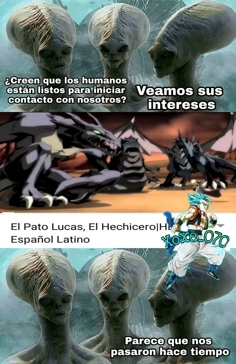 El hechicero, con sus poderes. SUS GRANDES PODEEEEREEEEEEES Meme