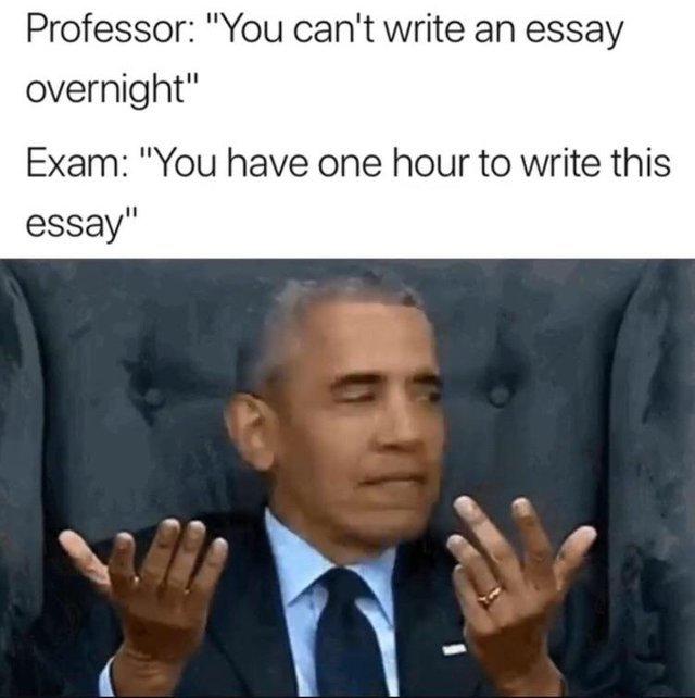 Writing essays Meme by WhiteLies ) Memedroid