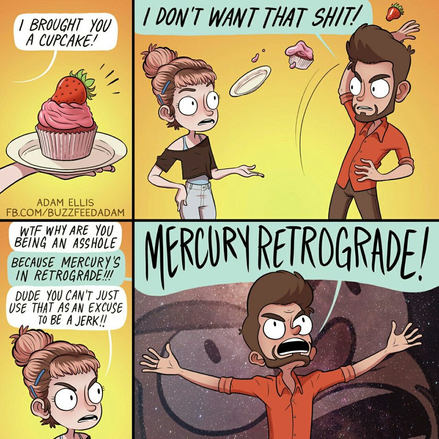 Mercury Retrograde 2019 Funny Meme