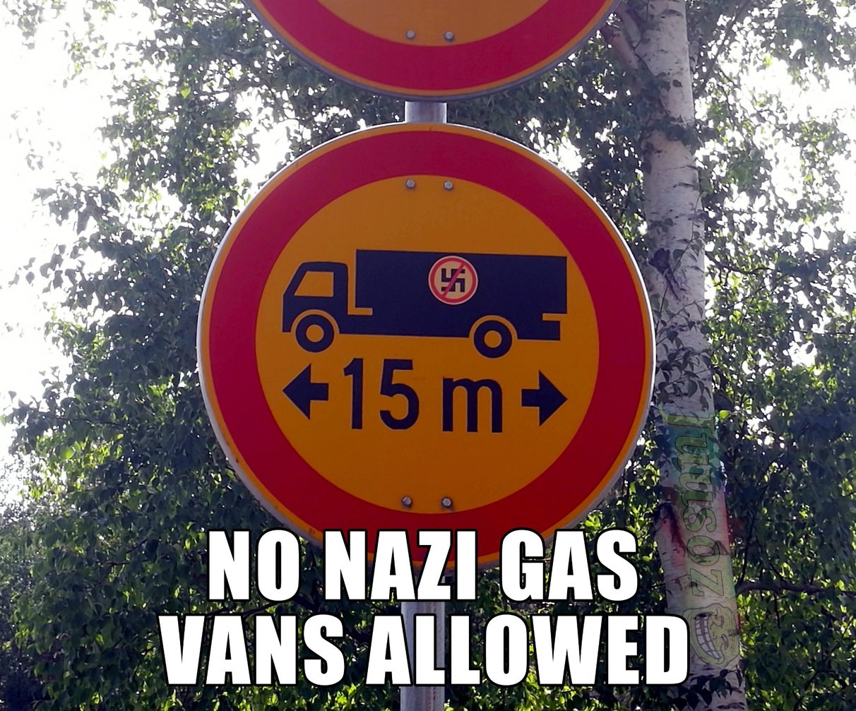 I'm posting nazi memes while my german aunt is in the same room with