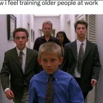 ﻿How i feel training older people at work