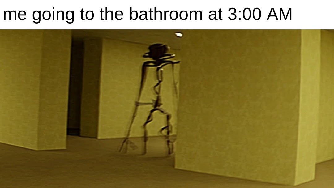 The best Backrooms memes ) Memedroid