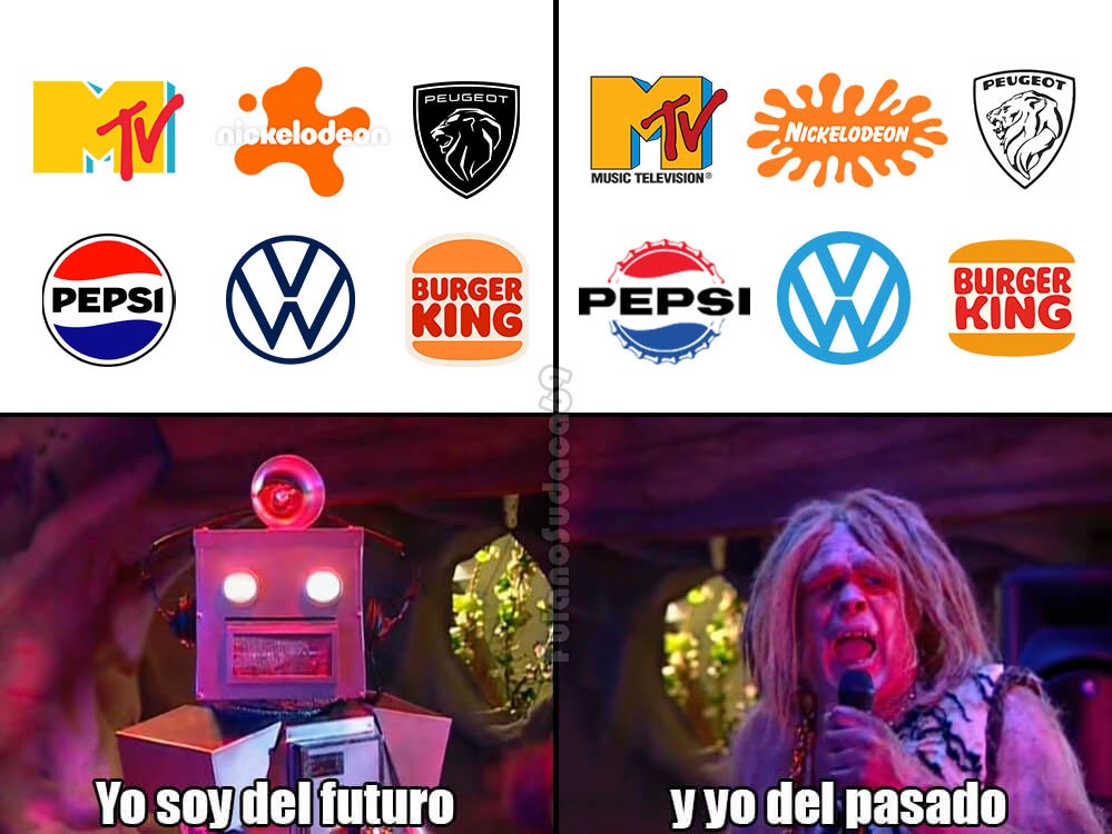 ¿Los logos de las empresas están evolucionando... o involucionando
