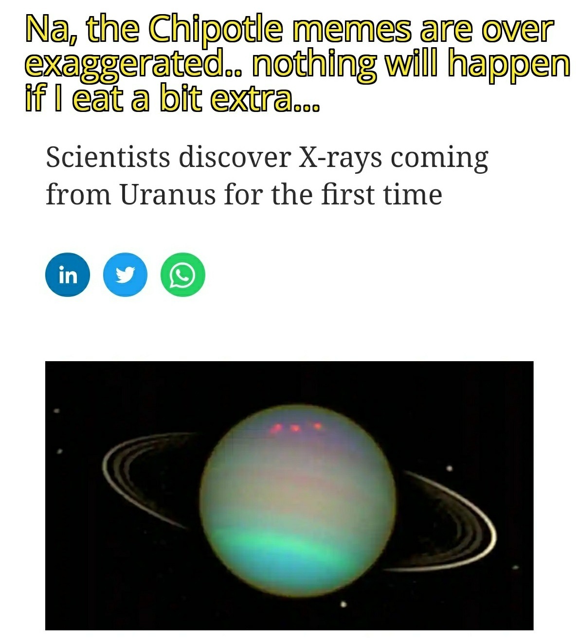The best Uranus memes ) Memedroid