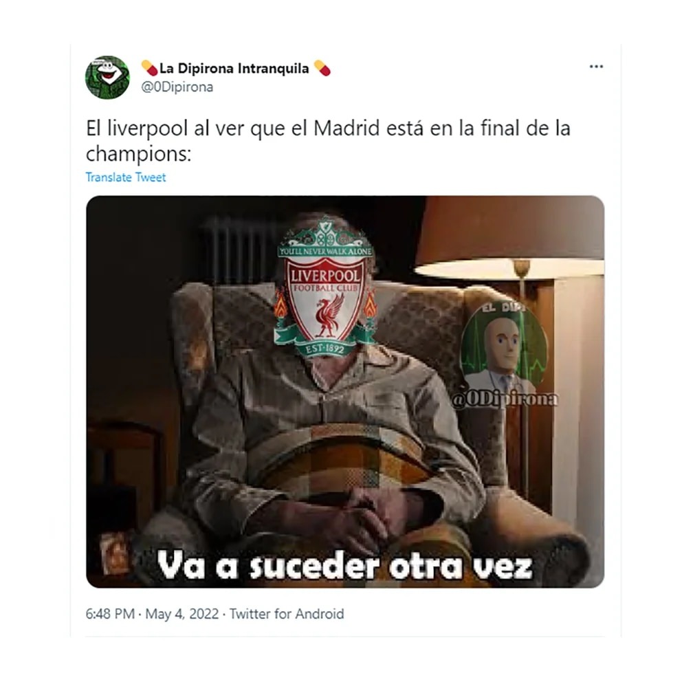 Liverpool vs Real Madrid sucederá de nuevo Meme by bryan525 ) Memedroid