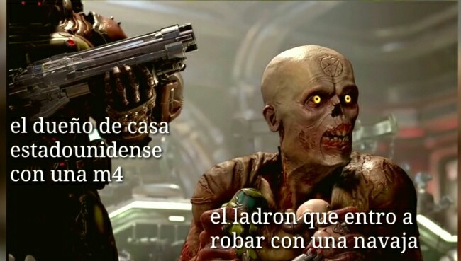 No la pienso y disparo Meme subido por Usuario_Random