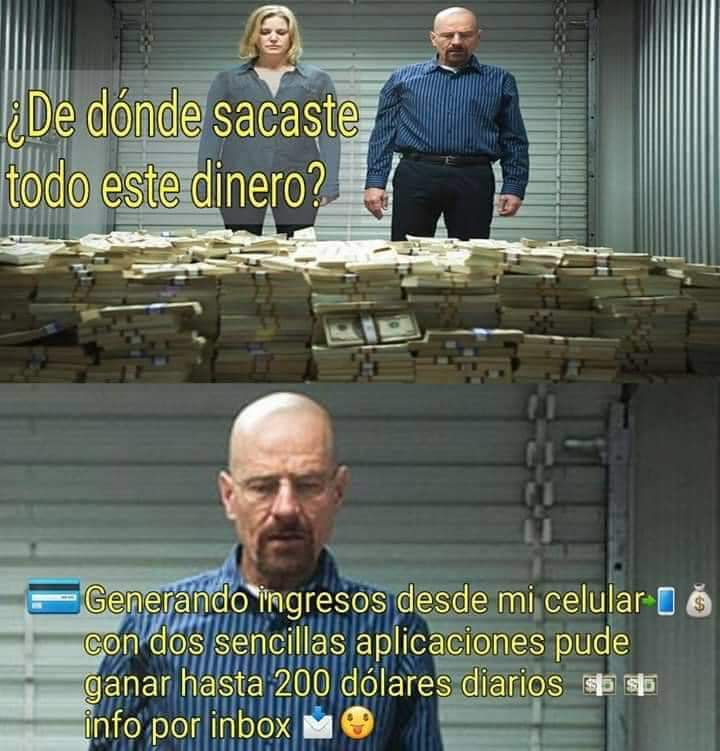 con solo pasarme una foto de tu tarjeta de crédito te digo lo que