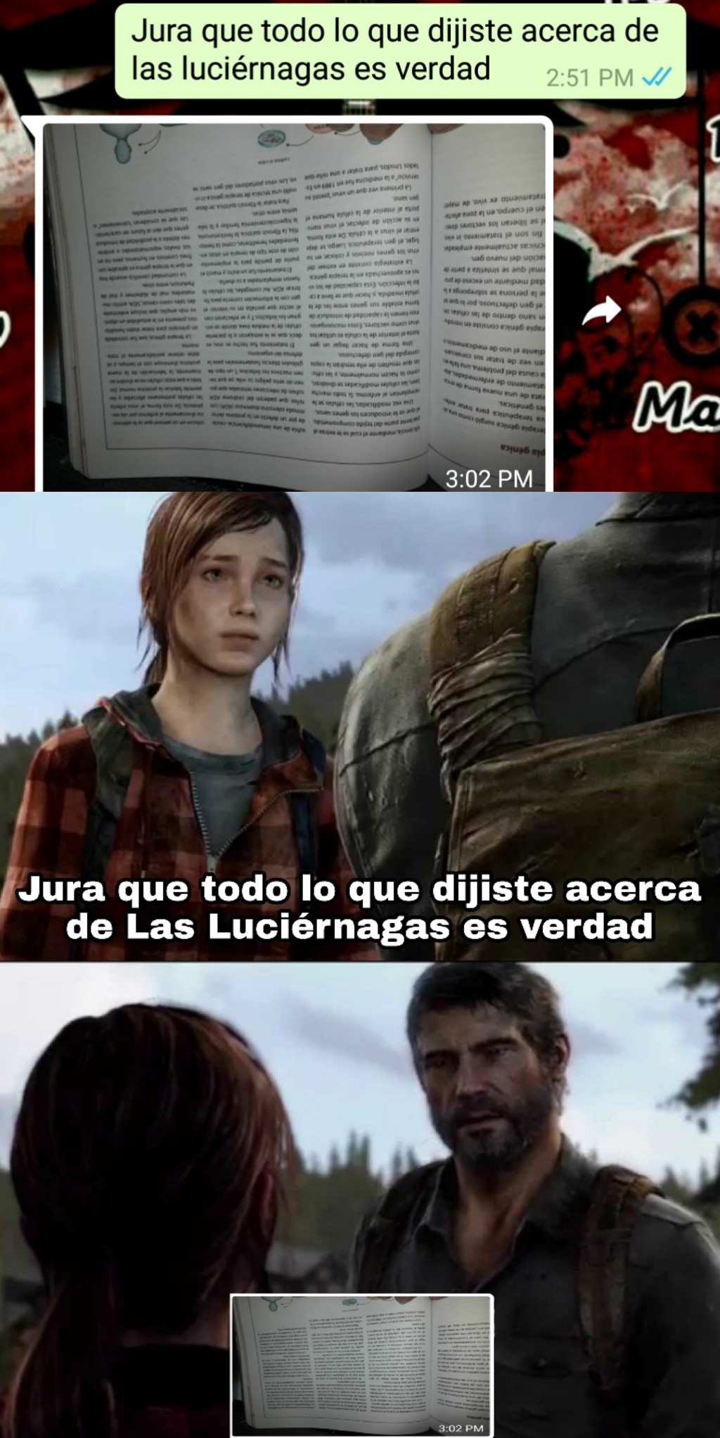 Top memes de the last of us en español ) Memedroid