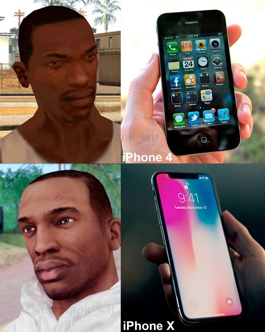 iPhone X Meme subido por itsaprank_wtf ) Memedroid