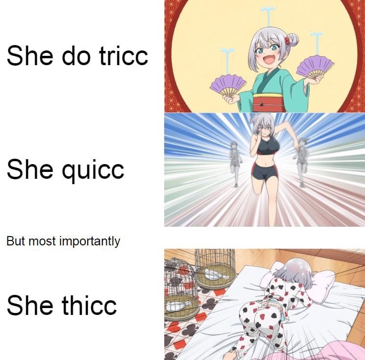 thicc is important Meme by Crow_Se7en ) Memedroid