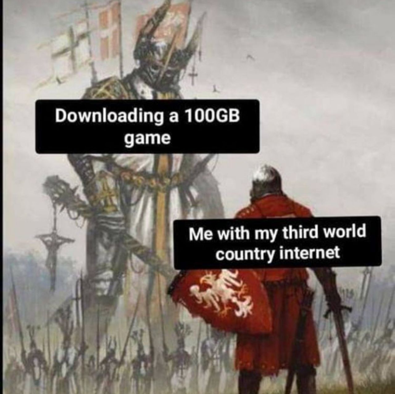 Red dead redemption 2 10 more gb to go! Meme by actoftrol ) Memedroid