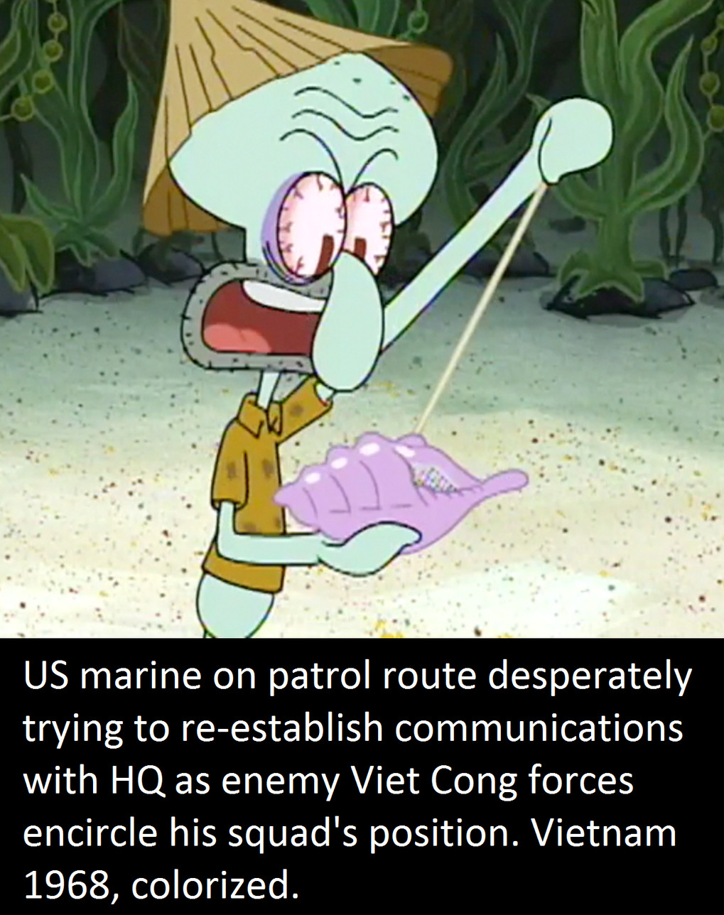 SGT. Tentacles Vietnam 1968 Meme by Revolver_Ocelot ) Memedroid