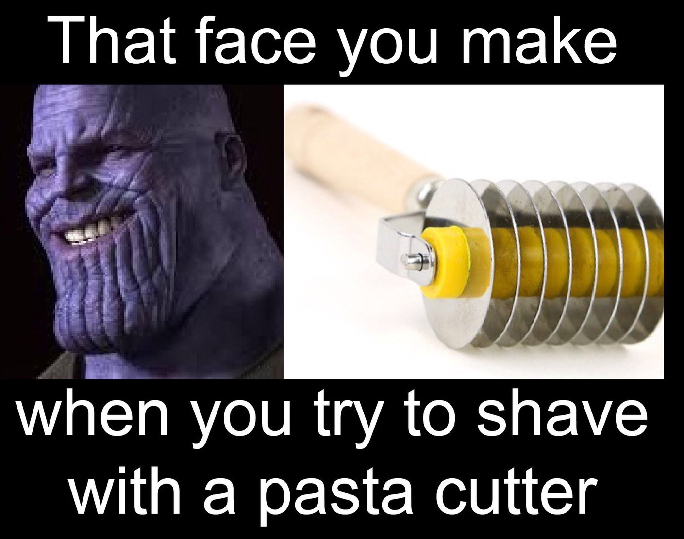 Thanos's Chin Explained Meme by Octillic ) Memedroid