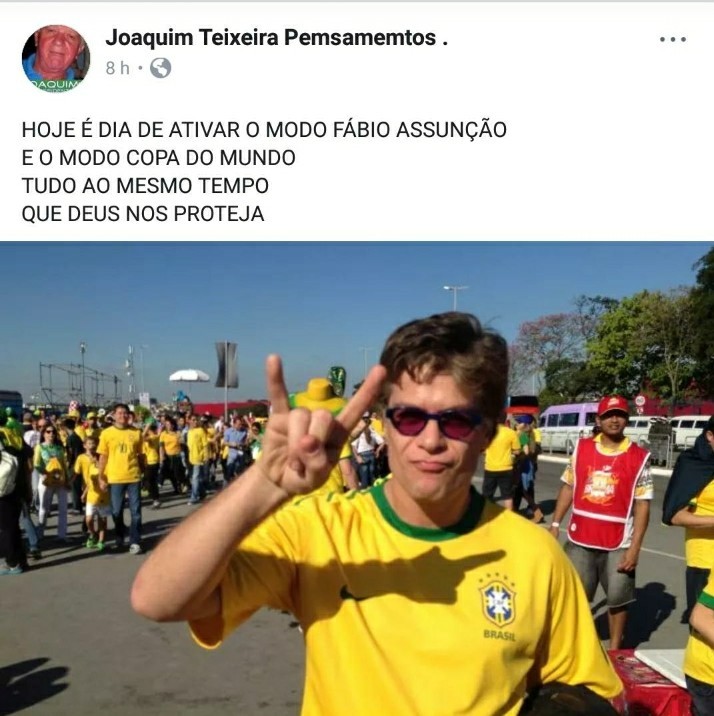 MODO FÁBIO ASSUNÇÃO ON Meme by Mitto ) Memedroid